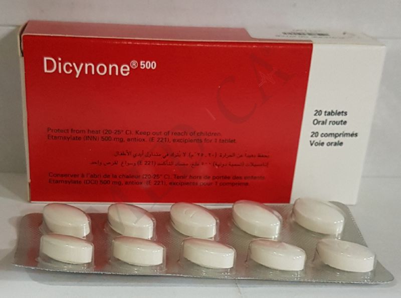 Dicynone Comprimés 500mg